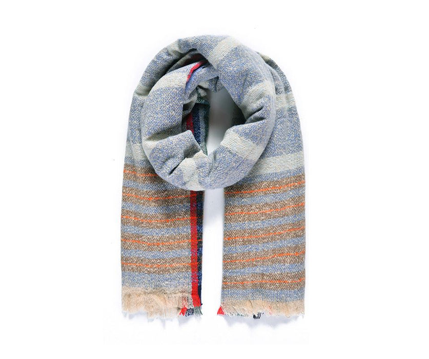 Duckegg Plaid Blanket Scarf