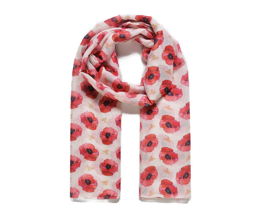 Poppy & Bee Scarf