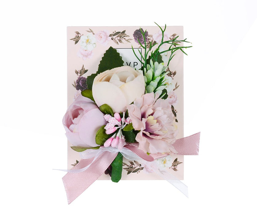 Pale Pink Bouquet Corsage