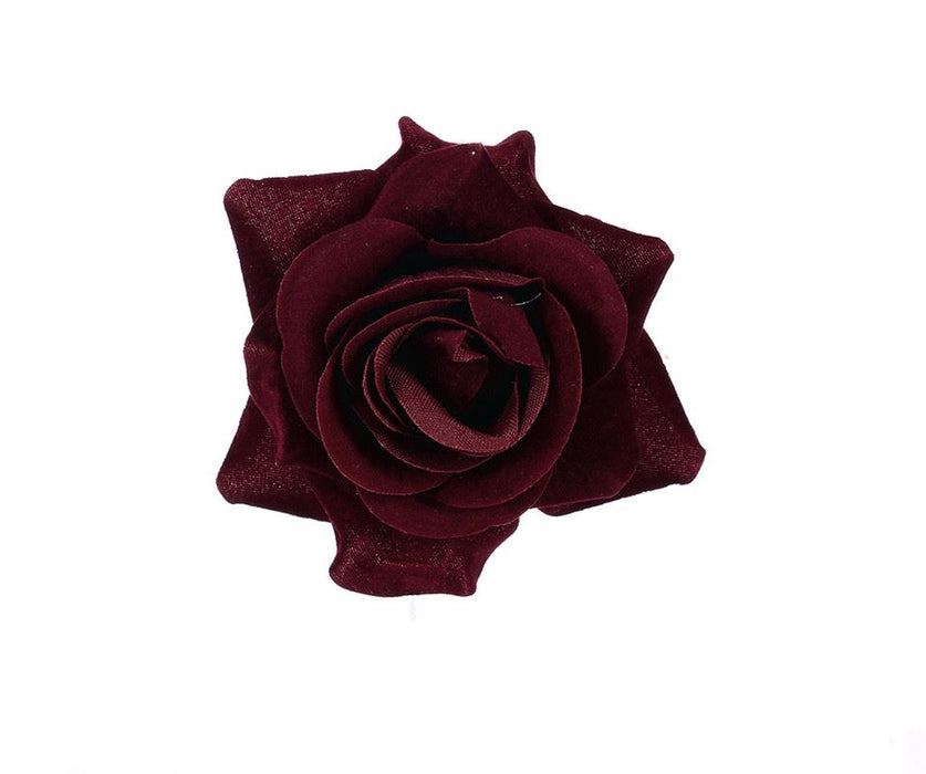 Burgundy Rose Corsage