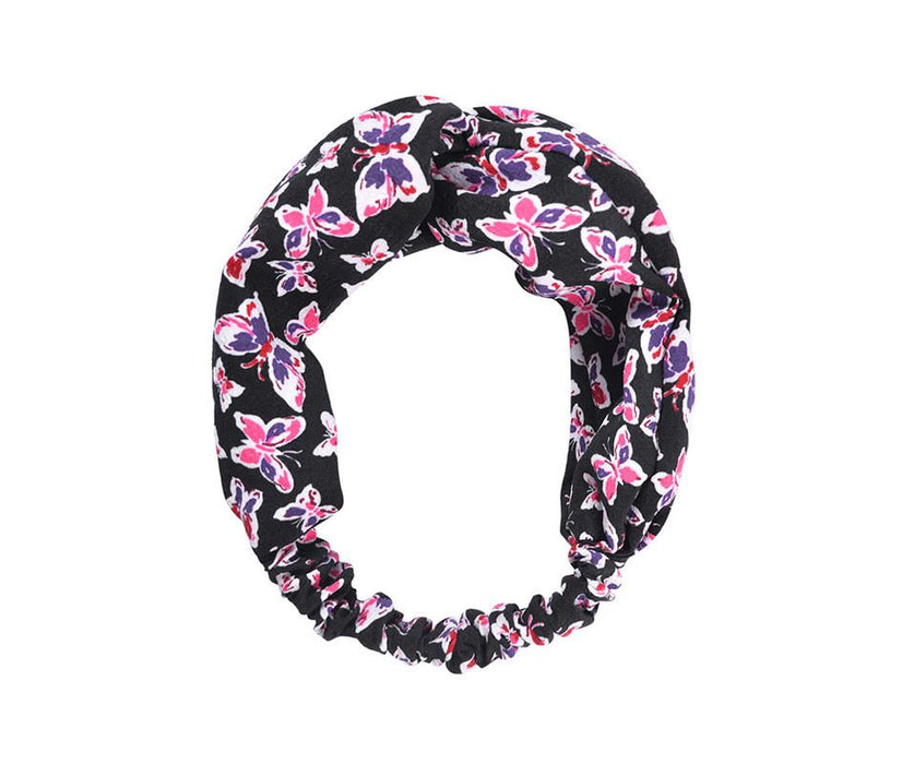 Butterfly Print Headscarves - Pack of 10pcs