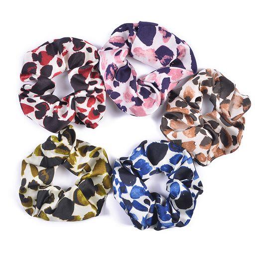 Abstract Dots Scrunchies - Pack of 10pcs
