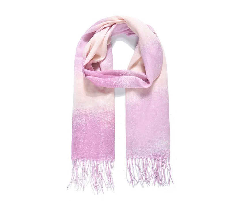 Pink Tie dye Print Scarf