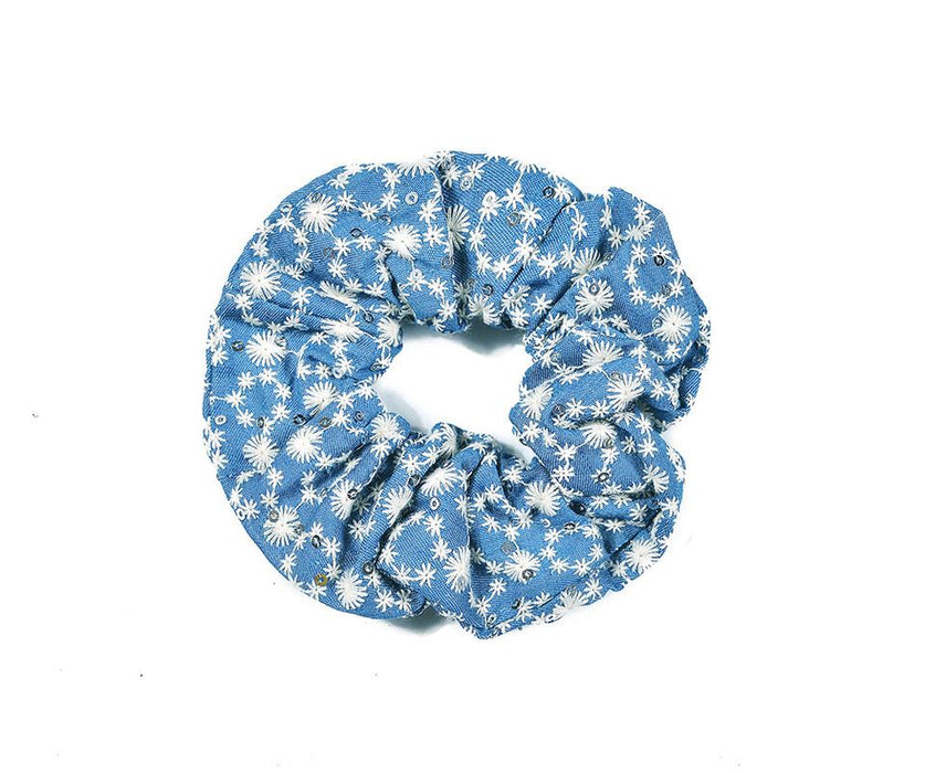 Embroidery scrunchies - Pack of 6 pcs